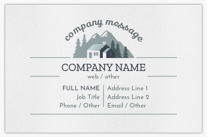 Design Preview for Design Gallery: Summer Natural Uncoated Business Cards