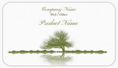 Design Preview for Design Gallery: Landscaping & Gardening Product Labels on Sheets, Rounded Rectangle 8.7 x 4.9 cm