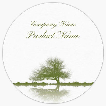 Design Preview for Design Gallery: Landscaping & Gardening Product Labels on Sheets, Circle 3.8 x 3.8 cm