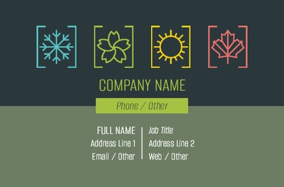 Design Preview for Design Gallery: Landscaping & Gardening Natural Uncoated Business Cards