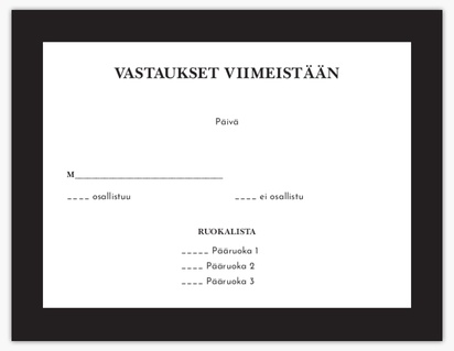 Mallin esikatselu Mallivalikoima: Perinteinen & Classic Vastausta pyydetään -kortit, 13.9 x 10.7 cm