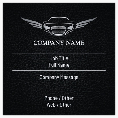 Design Preview for Design Gallery: Taxi Service Pearl Business Cards