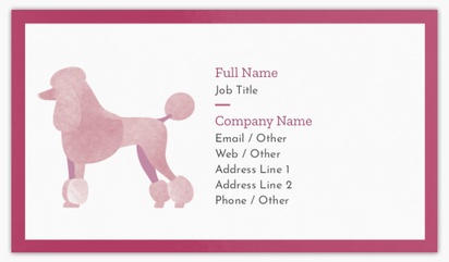 A pet stylist vet pink design for Animals & Pet Care
