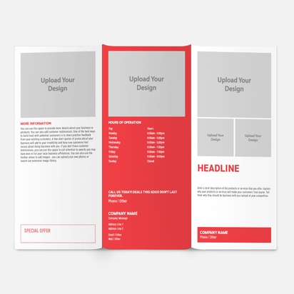 Design Preview for Design Gallery: Conservative Brochures, DL Tri-fold