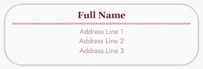 Design Preview for Design Gallery: Return Address Labels