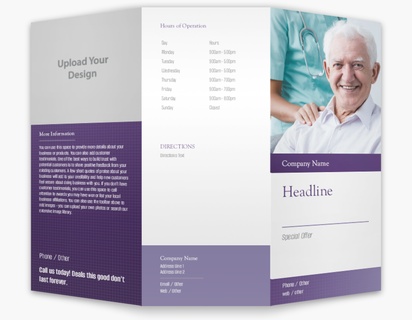 A photo physical therapist blue gray design with 1 uploads