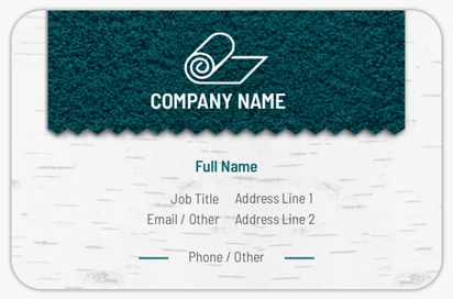 Design Preview for Design Gallery: Flooring & Tiling Rounded Corner Business Cards, Rounded Standard (85 x 55 mm)