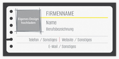 Designvorschau für Designgalerie: Standard-Visitenkarten Marketing & PR, Schmal (85 x 40 mm)