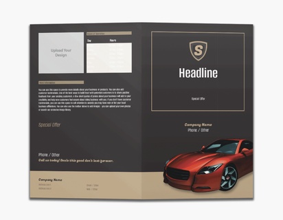 Design Preview for Design Gallery: Car Parts & Tires Custom Brochures, 8.5" x 11" Bi-fold