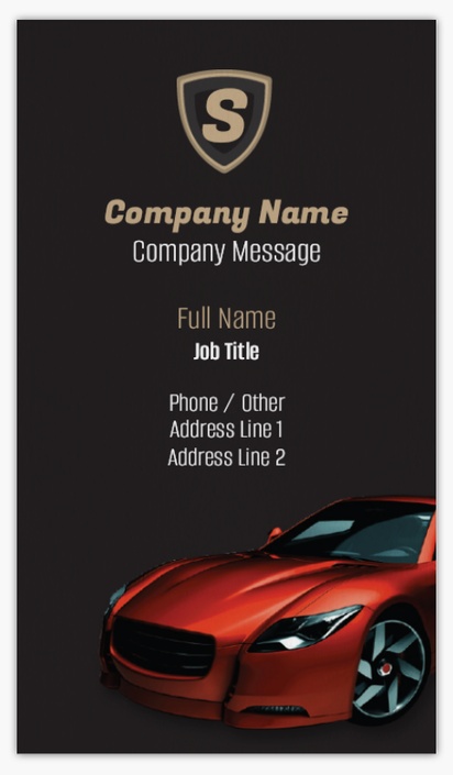 Design Preview for Design Gallery: Car Parts & Tires Non-Tearable Visiting Cards