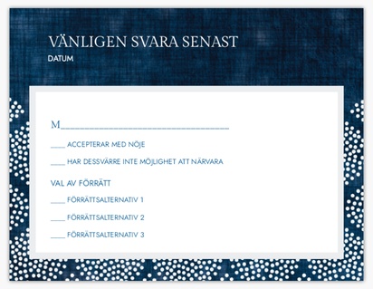 Förhandsgranskning av design för Designgalleri: Bohemisk OSA-kort, 13.9 x 10.7 cm