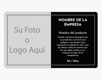 Un insignia foto diseño negro gris para Eventos con 1 imágenes