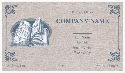 Design Preview for Design Gallery: Legal Natural Textured Business Cards