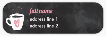 Design Preview for Design Gallery: Coffee Shops Return Address Labels
