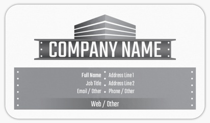Design Preview for Design Gallery: Manufacturing & Distribution Rounded Corner Business Cards, Standard (3.5" x 2")