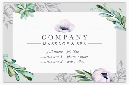 Design Preview for Design Gallery: Beauty & Spa Spot UV Business Cards