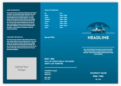 Design Preview for Design Gallery: Automotive & Transportation Flyers, Tri-fold DL