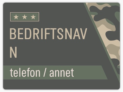 Forhåndsvisning av design for Designgalleri: Patriotisk og militært Bilmagneter, 22 x 29 cm