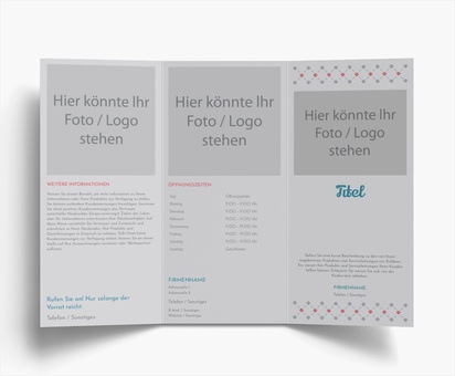 Designvorschau für Designgalerie: Flyer und Falzflyer Tiere, Wickelfalz DL (99 x 210 mm)