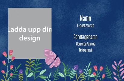 Förhandsgranskning av design för Designgalleri: Barnomsorg och tidig utbildning Visitkort med obestruket naturligt papper