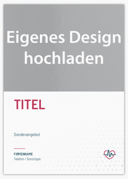Designvorschau für Designgalerie: Flyer und Falzflyer Dezent,  Ohne Falz A6 (105 x 148 mm)