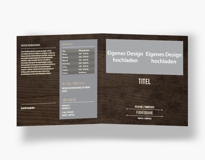 Designvorschau für Designgalerie: Falzflyer Bodenbelag & Fliesen, Einbruchfalz Quadratisch (210 x 210 mm)
