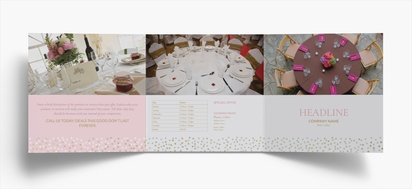 Design Preview for Design Gallery: Gift & Party Shops Folded Leaflets, Tri-fold Square (210 x 210 mm)