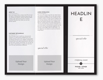 Design Preview for Design Gallery: Law, Public Safety & Politics Custom Brochures, 8.5" x 11" Z-fold
