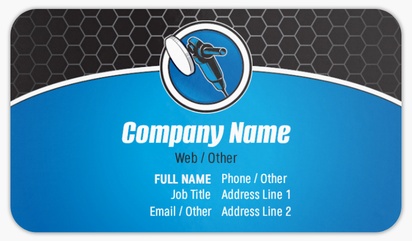 Design Preview for Automotive & Transportation Rounded Corner Business Cards Templates, Standard (3.5" x 2")