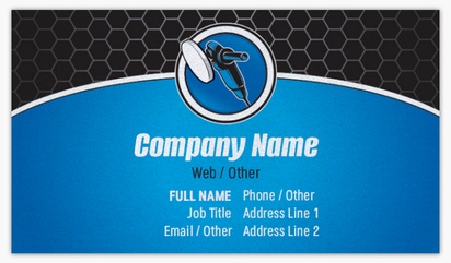 Design Preview for Automotive & Transportation Pearl Business Cards Templates, Standard (3.5" x 2")