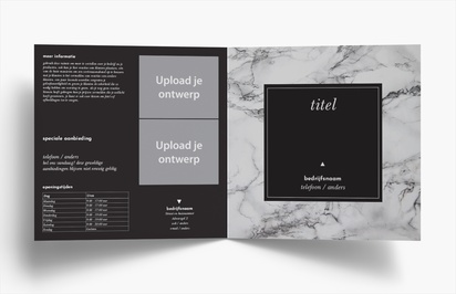 Voorvertoning ontwerp voor Ontwerpgalerij: Financieel advies Folders, Tweeluik Vierkant (210 x 210 mm)