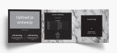 Voorvertoning ontwerp voor Ontwerpgalerij: Financieel advies Folders, Drieluik Vierkant (210 x 210 mm)