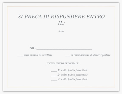 Anteprima design per Galleria di design: biglietti di risposta per tipografico, 13.9 x 10.7 cm