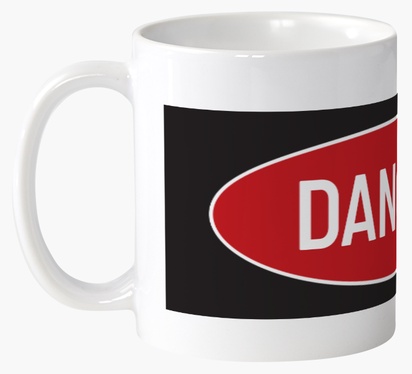 Design Preview for Design Gallery: Manufacturing & Distribution Personalised Mugs, 325 ml  Wrap-around