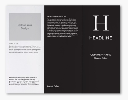 Design Preview for Design Gallery: Law, Public Safety & Politics Custom Brochures, 8.5" x 11" Z-fold