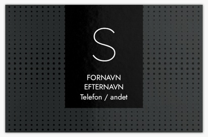 Forhåndsvisning af design for Designgalleri: Teknologi Ekstra tykke visitkort, Standard (85 x 55 mm)