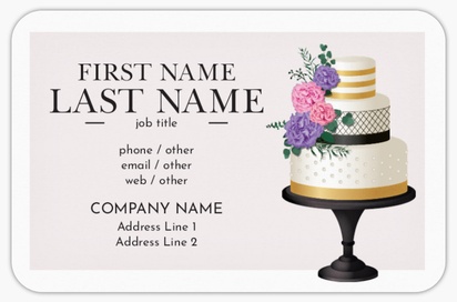 Design Preview for Design Gallery: Event Planning & Entertainment Rounded Corner Business Cards, Rounded Standard (85 x 55 mm)
