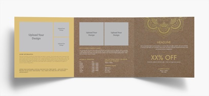 Design Preview for Design Gallery: Folded Leaflets, Tri-fold Square (210 x 210 mm)
