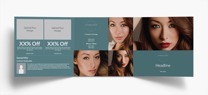 Design Preview for Design Gallery: Fashion & Modelling Folded Leaflets, Tri-fold Square (210 x 210 mm)
