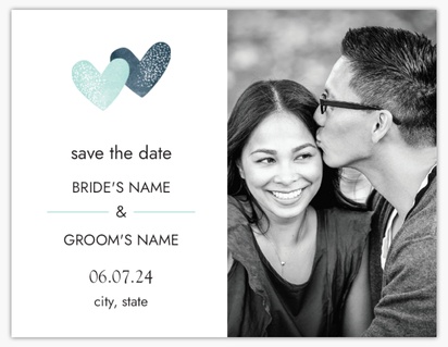 Design Preview for Traditional & Classic Save the Date Magnets Templates