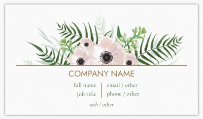 Design Preview for Design Gallery: Introduction & Dating Agencies Matte Visiting Cards, Standard (89 x 51 mm)