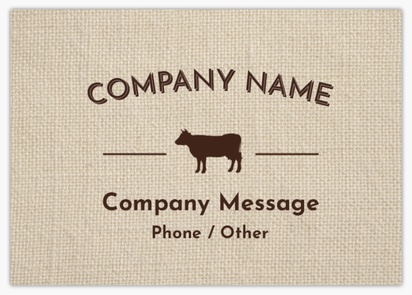 Design Preview for Design Gallery: Agriculture & Farming Roll Labels, Rectangle 10.5 x 7.4 cm White Paper