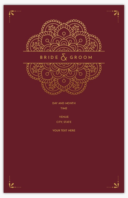 A häät kutsu invitación de boda brown design for Programs
