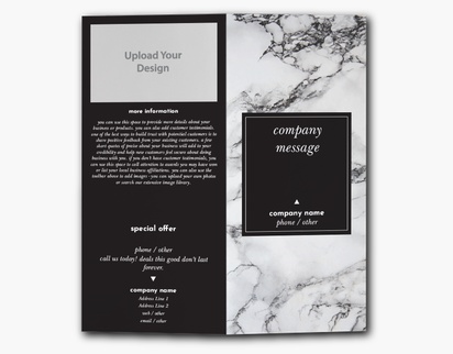 Design Preview for Design Gallery: Financial Consulting Custom Brochures, 9" x 8" Bi-fold
