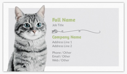 Design Preview for Pet Training Standard Business Cards Templates, Standard (3.5" x 2")