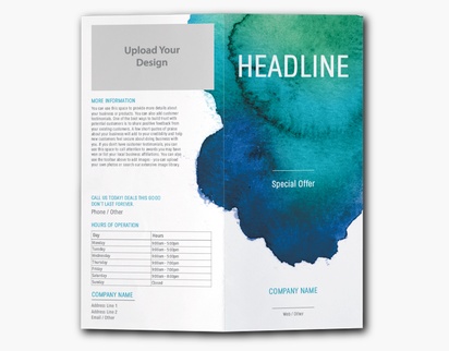 Design Preview for Design Gallery: Retail & Sales Custom Brochures, 9" x 8" Bi-fold