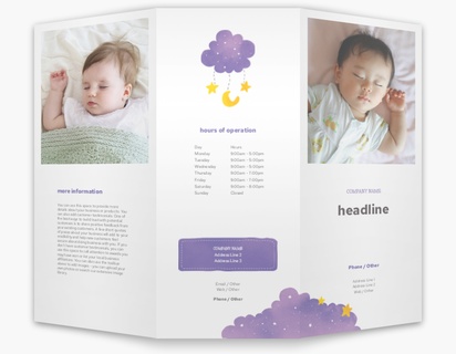 Design Preview for Foster Services & Adoption Custom Brochures Templates, 8.5" x 11" Tri-fold