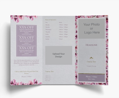 Design Preview for Design Gallery: Art & Entertainment Folded Leaflets, Tri-fold DL (99 x 210 mm)