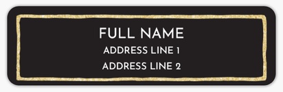 Design Preview for Design Gallery: Elegant Return Address Labels