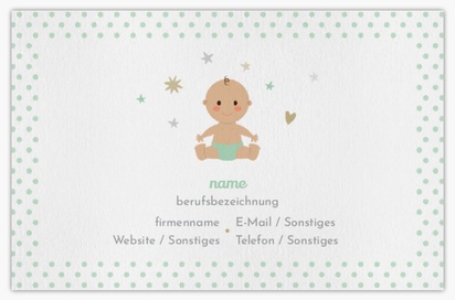 Designvorschau für Designgalerie: Naturpapier-Visitenkarten Pflegefamilie & Adoption